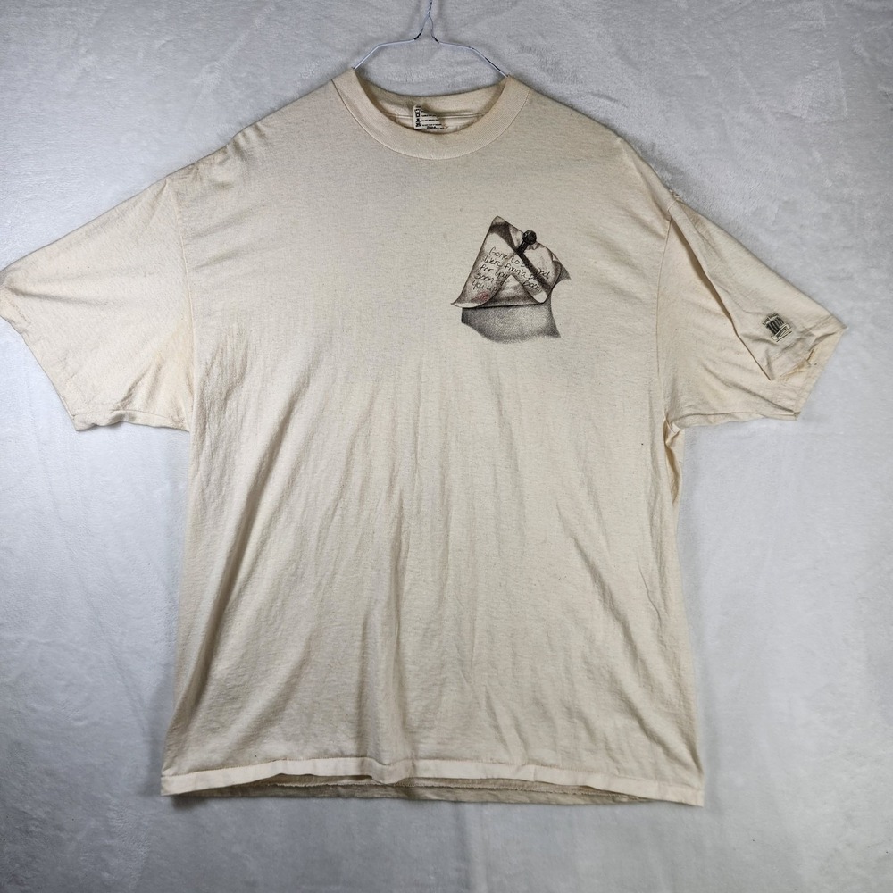 Vtg 90s Living Epistles Christian T Shirt Jesus Cross Graphic Usa Xxl